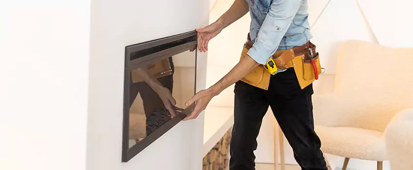 Metal Fireplace Installation in South St. Paul, Minnesota
