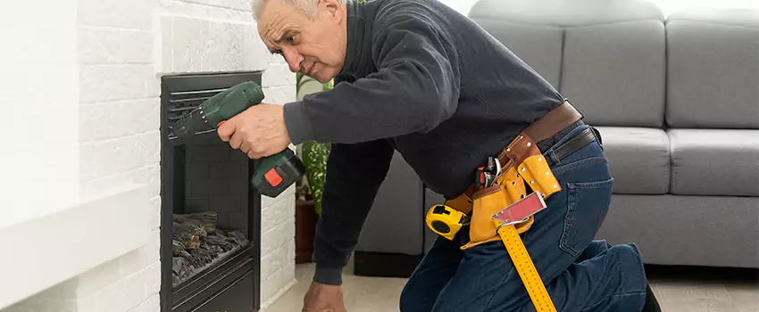 New Indoor Fireplace Installation in South St. Paul, Minnesota