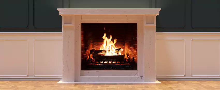 Open Flame Wood-Burning Fireplace Installation Services in South St. Paul, Minnesota