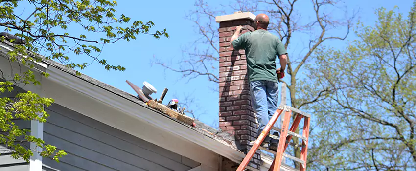 Vinyl and PVC Chimney Flashing Installation in South St. Paul, MN