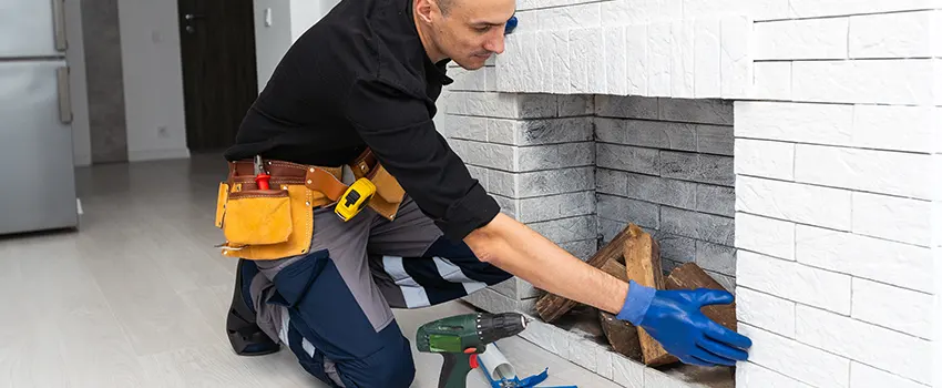Fireplace Damaged Damper Frame Repair Services in South St. Paul, Minnesota
