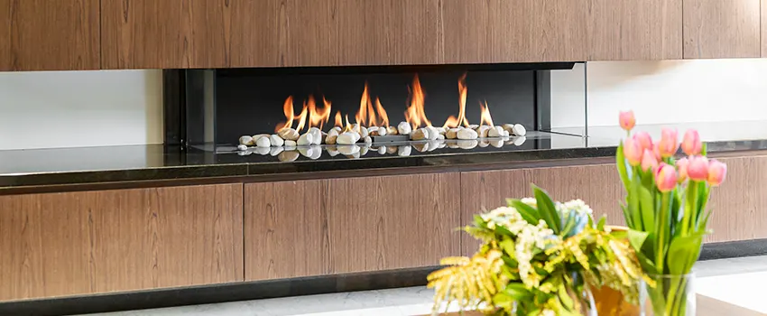 Double-height Fireplace Design Refurbishment in South St. Paul, Minnesota