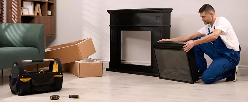 Old Rusted Metal Fireplace Repair And Replacement in South St. Paul, MN