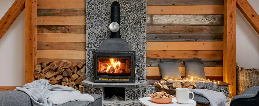 Thelin Hearth Products Direct Vent Gas Stove Fireplace Inspection in South St. Paul, Minnesota
